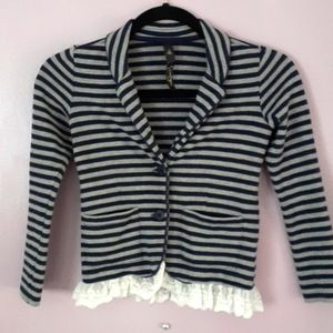 Girls Bundle Jessica Simpson Blazer and Disney Long Sleeve Shirt Size 6